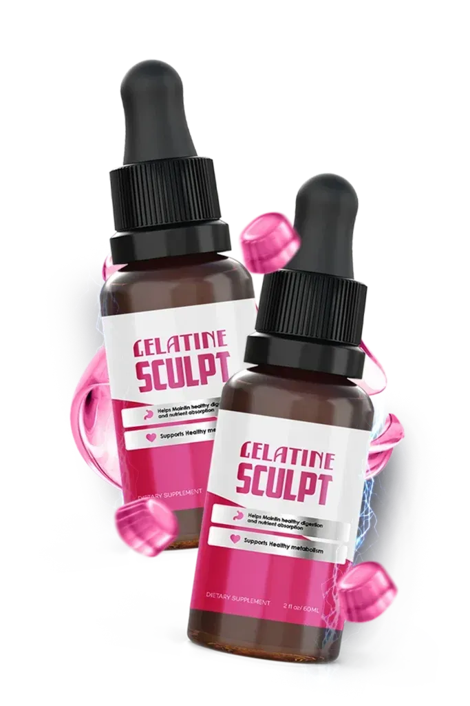 gelatine sculpt-supplement 6 bottles